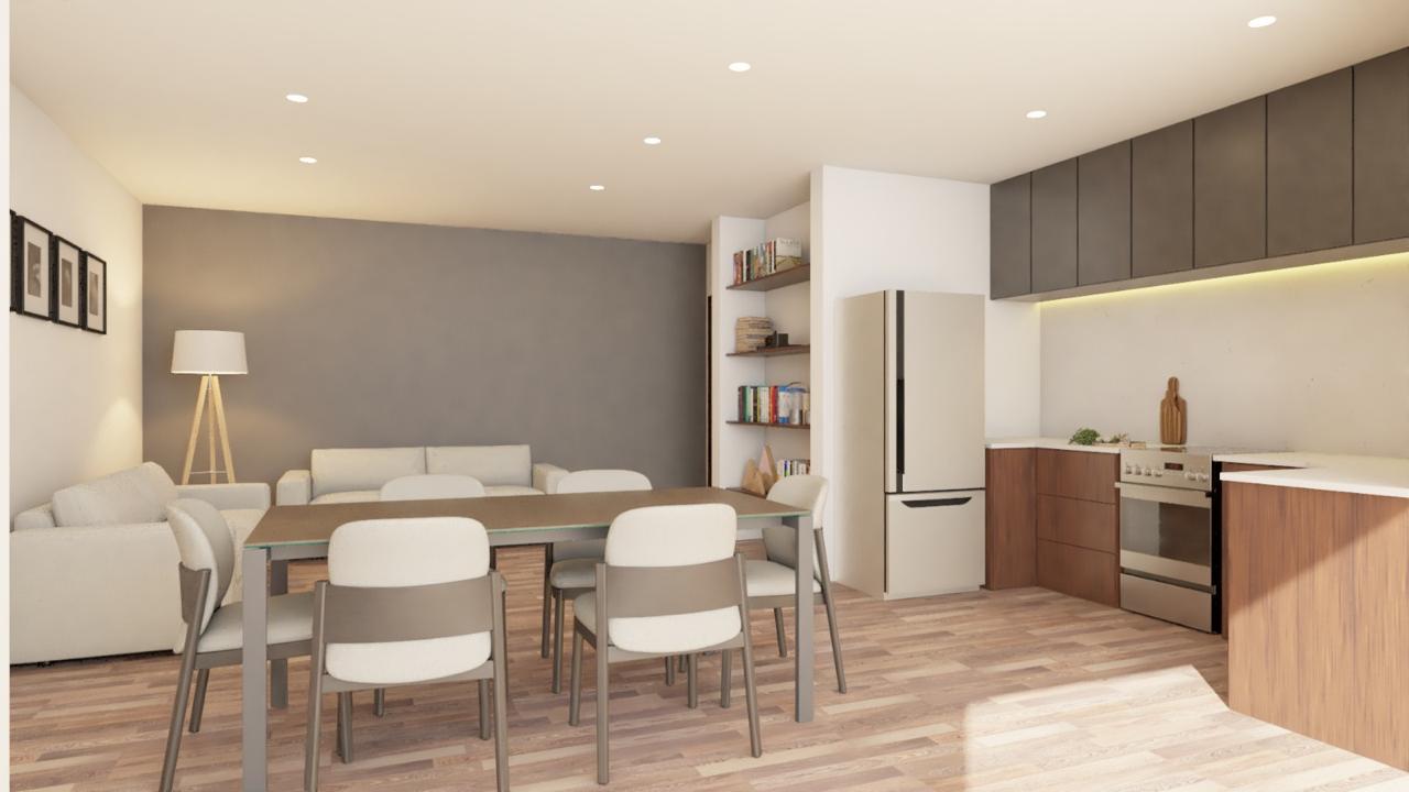Render living comedor